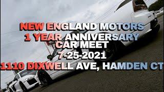 New England Motors 1 Year Anniversary Car Meet!