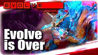 Evolve is Ending... Evolve Stage 2 Meteor Goliath Multiplayer Gameplay