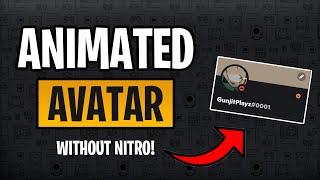 How to get *ANIMATED PROFILE PIC* without nitro! (Discord 2022)