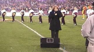 Tierney Allen Sings Anthem REDSKINS VS EAGLES