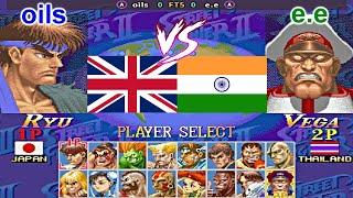 Super Street Fighter II X: Grand Master Challenge - oils vs e.e FT5