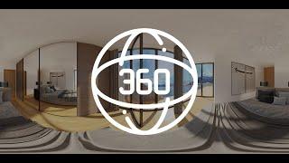 Interaktive 360° Rundgänge Immobilien | 360 Grad Innenraum Schlafzimmer | VR Virtual Tour Haus