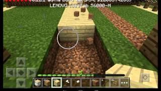 Выживание в Minecraft pe #3 Делаю огород