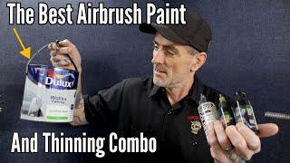 Airbrushing for beginners the best airbrush paint and thinning combination