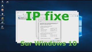 Mini tuto - Mettre une IP fixe sur Windows