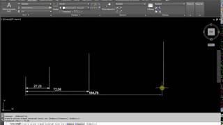 Размер от общей базы AutoCAD