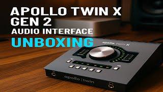 Unboxing the Apollo Twin X Gen 2 Audio Interface |Music Studio