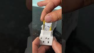 The electrician trick no one knows #ElectricHackUSA #WiringTips #ProFix #HomeRepair