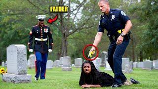 Police Tased a Black Girl Grieving — 7 Minutes Later, Her Marine Father Arrived