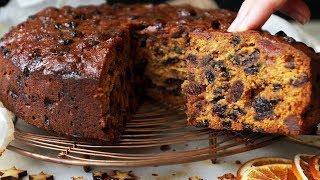 Christmas Cake Recipe - Easy Fruit Cake that's beautifully moist!