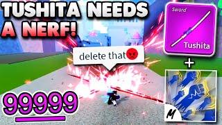 Tushita MIGHT Need a NERF After This VIDEO... (Blox Fruits)