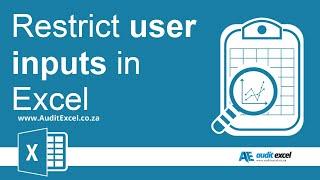 Drop down lists and other user input restrictions in Excel