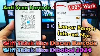 Cara Mengamankan Wifi Agar Tidak Bisa Discan Barcode | Wifi Tidak Bisa Dibobol 2024