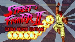 Street Fighter 2 - Extra Koryu Hack [Arcade] - Ryu playthrough