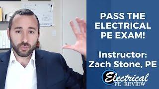 The Best Online Electrical Power PE Exam Review Course to PASS the PE EXAM!