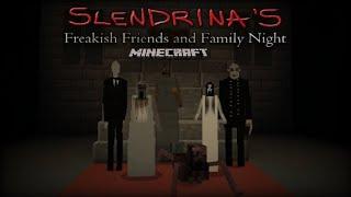 Slendrina's Freakish Friends and Family Night | Minecraft Horror Map | Gameplay + Download