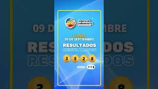 LOTERIA DE CUNDINAMARCA hoy lunes 9 de septiembre #Loteria #Shorts