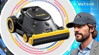 Watson Fanttik Aero X Robotic Pool Cleaner with dual system design