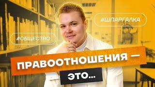 Что такое ПРАВООТНОШЕНИЯ | Обществознание Умскул