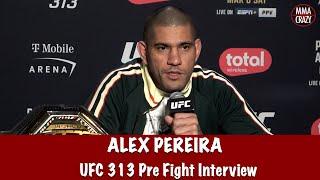 Alex Pereira responds to Magomed Ankalaev’s tweets “I'm ready for anything” | UFC 313