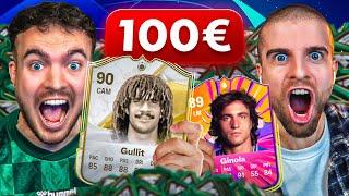 ICON GEZOGEN!! NEUER ACCOUNT! WER erreicht MEHR in 1 STUNDE mit 100€ in FC 25  (ACCOUNT BATTLE )