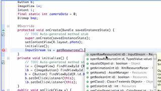 Android Developing Applications Tutorial 42 Using BitmapFactory and InputStream to set Bitmap