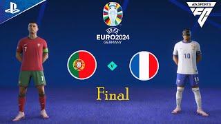 FC 24 Portugal Vs France : UEFA Euro 2024 Final   [1080p60FPS] | Ronaldo Vs Mbappe