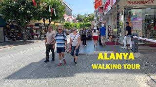  Alanya Walking Tour | Street Walking Tour Turkey 4K 