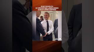 Olaf Scholz’a G7 Zirvesi’nde Biden, Macron, Sunak ve von der Leyen’den doğum günü sürprizi #shorts