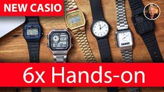 Best-selling watches in the world - Casio Future Classic Line 2024 - Hands-on & on the wrist