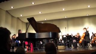 Prokofiev Piano Concerto No. 1, performed by high school orchestra