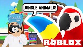 JUNGLE PETS Update - New legendary (Adopt me Roblox) Parrots, Crocodiles | Its SugarCoffee