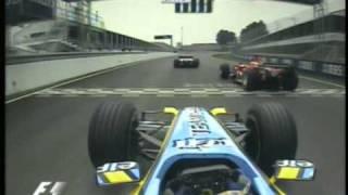 F1　2005年カナダGP　アロンソ＆ルノーR25　スーパースタート