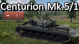 Centurion Mk.5/1 premium Battle Pass reward - AB Gameplay War Thunder