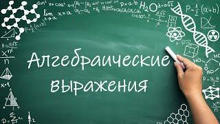 Алгебраические выражения (7 класс) #обучение #математика #алгебра #