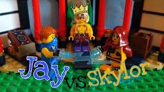 Jay vs. Skylor | Lego Ninjago stop motion