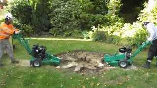 Alpha Stump grinder 13hp / 15hp  with rapid grind teeth