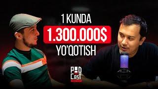 1 KUNDA MILLION $ YOQOTGAN TRADER | podcast 1 qism