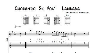 Chorando Se Foi / Lambada Guitar Tabs | Guitar Pro | With Free Tabs Download