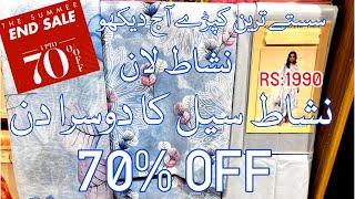 nishat || nishat lawn || nishat summer end sale || nishat linen sale today || nishat sale today