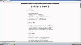 Download Sublime Text 3