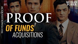 What To Do When Asked For Proof Of Funds? Business Acquisitions