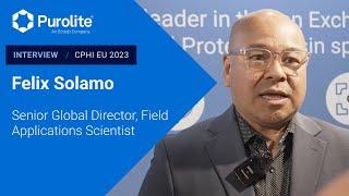 Felix Solamo at CPHI EU Barcelona | 2023 | Purolite, an Ecolab Company