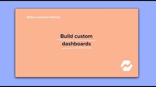 Baremetrics - Make Custom Dashboards