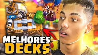 MELHORES DECKS PARA ARENA 6 - OFICINA DO CONSTRUTOR! (ATUALIZADO 2021) CLASH ROYALE