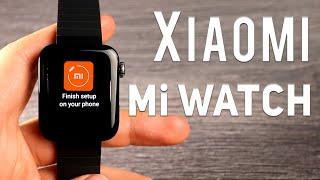 Распаковка Mi watch от Xiaomi. Первый, короткий взгляд на умные часы сяоми