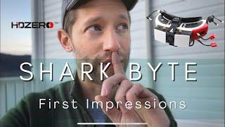 HDZero SharkByte First Impressions, Experiment and Goals! Quick Digital System Review