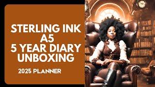 Sterling Ink mini unboxing -  5 year diary #sterlingink