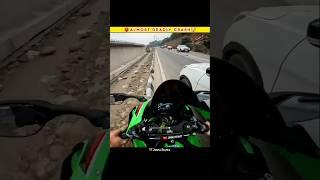 Almost Deadly Crash idiotcar driver #jannustuntz #shorts #crash #motovlog #valourrider #viral