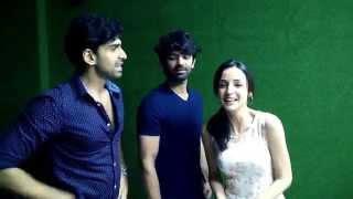 HotStar Twitter Q&A clips 2:  Barun, Sanaya and Akshay greeting Arab fans